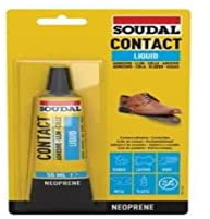 Soudal Colle néoprène liquide 50 ml Clair