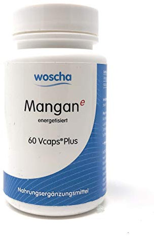 woscha Mangan energetisiert 60 veg. Kapseln (vegan), 23 g