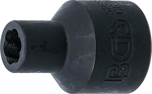 BGS 5269-8 | Twist Socket (Spiral Profile) / Screw Extractor | 12.5 mm (1/2) Drive | 8 mm