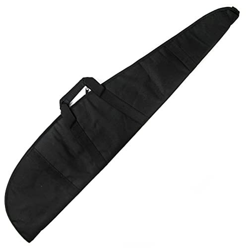 GUGULUZA Gewehrtasche Waffentasche Gepolsterte mit Trageriemen Tasche für Langwaffen Luftgewehr Gewehr Jagd, Schwarz 125cm