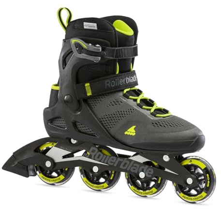 Rollerblade Macroblade 80 295 - Patines en línea para Hombre, Color Negro y Verde