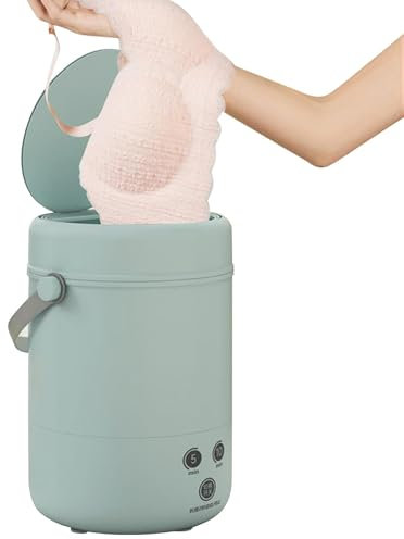 Travel Washing Machine | Portable Socks and Underwear Washer | Compact Automatic Cloth Washer, Laundry Appliances Portable Small Washing Machine for Household Use