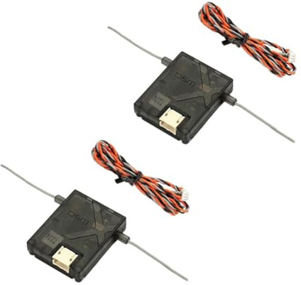 Pluuttiem 2X DSMX satellitmottagare för AR6210 AR8000 AR9020 AR12120 mottagare