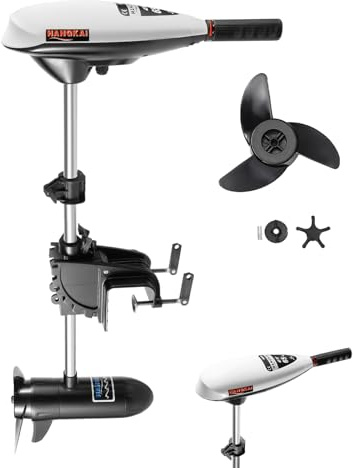 Motore Elettrico Fuoribordo 12V, 65lbs,5 marce avanti e 2 retromarce