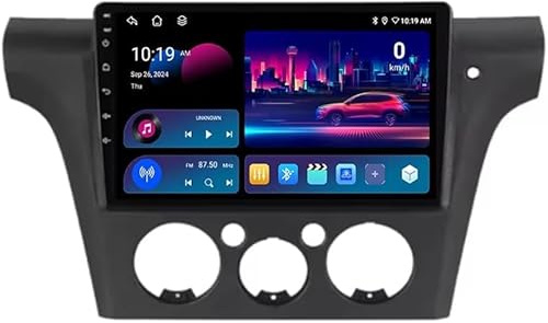 Android 15 Car Stereo Head Unit for Mitsubishi Outlander 2002-2008 RHD, 9 Inch Touch Screen GPS Navigation System with Bluetooth, Supports Reversing Camera Backup, 8 Core 4g+wifi 8g+256g, normal