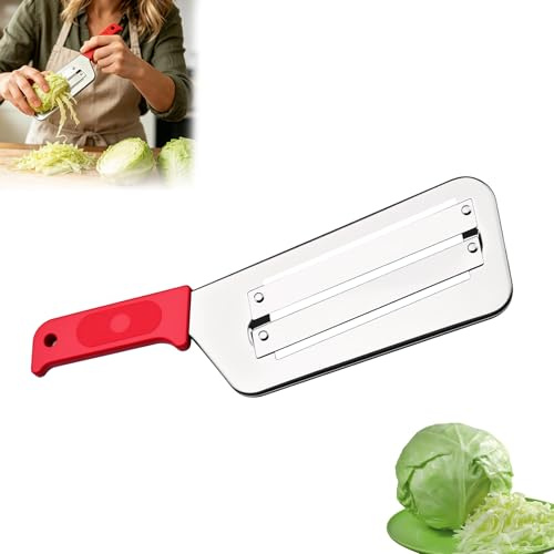 Pelador de Verduras Multifuncional,Rebanador de Repollo, Picador de Repollo