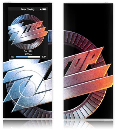 MusicSkins ZZ Top – logotyp för Apple iPod nano (4: e generationen)