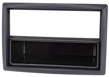 tomzz Audio 2445-025 Panel de Radio Compatible con Renault Megane II 2002-2009 Negro