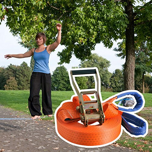 Unbekannt Slackline - inSPORTline Ergo orange 15 m und 25 m (15 m)