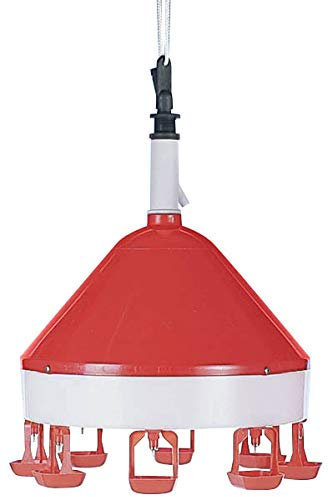 Stükerjürgen Geflügeltränke - Hängetränke mit 8 Nippeln und Cups für Hühner