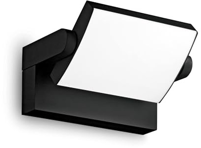 Ideal Lux SWIPE LED Outdoor Down Wandleuchte Schwarz, 3000K, IP54