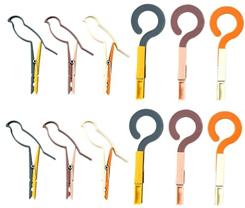 Alipis 12 Pz Coperchio Vegetale Sigillo Per Sacchetti Sigillanti Molletta Clip Per Sacchetti Di Snack Clip Di Tenuta Strumenti Di Tenuta Morsetto Di Per Snack Clip Per Sacchetti