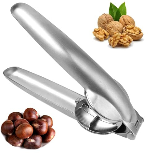 QSHXXROI 304 Incidi Castagne in Acciaio Inox, Pinza per Castagne, Taglia Castagne a Croce, Multifunzione Pela Castagne, Coltello Castagne per Castagne, Multifunzione Pinza Castagne