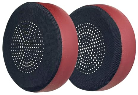 Cuscinetti auricolari traspiranti con tecnologia Ice Touch, design universale per cuffie da ufficio Evolve75 (UC/MS) in gel di raffreddamento