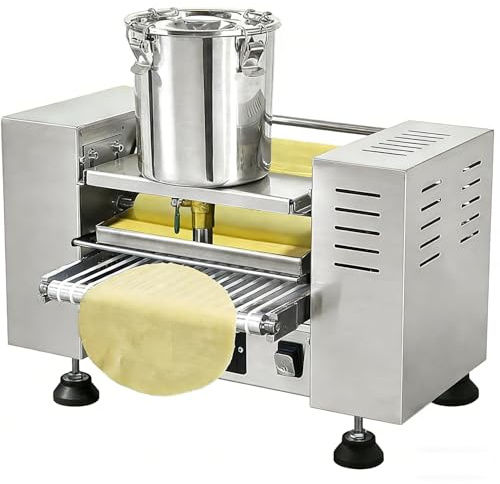 Professionell Crepe-maskin automatisk, justerbar temperatur och hastighet, för tusen-lagers ägghud, Mille Crepe Cake