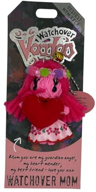 Watchover Voodoo 3-Inch Watchover Mom Keychain - Handcrafted Gift to Bring Good Luck and Positivity Everywhere You Go