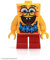LEGO Spongebob Schwammkopf: Minifigur Spongebob mit Blauer Kette - Blue Lei (aus Bausatz 3818 - Bikini Bottom)