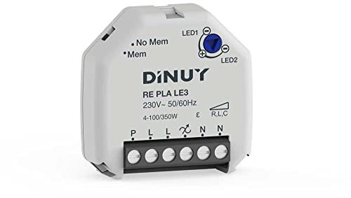 Dinuy - RE PLA LE3 | Regulador para lámparas leds con bornas