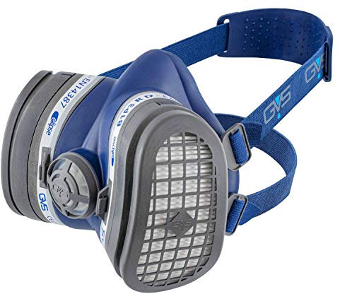 GVS SPR425 Elipse Maske mit B1P3 Filter gegen anorganische Gase und Staub, S/M