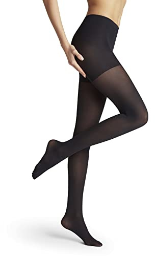 FALKE Damen Strumpfhose Shaping Panty 50 DEN W Ti halb-blickdicht mit Shapingeffekt 1 Stück, Blau Marine 6179, S-M