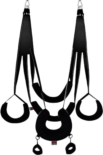 Sex Wings for Couple Bondage BDSM Toys Sex Swing with Seat Sex Swings with Adjustable Straps Handcuffs Leg Restraints Spreader Adult Sex Toy