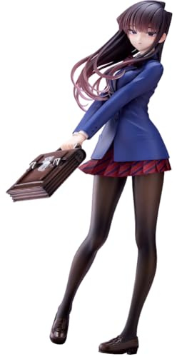 DEXSHUN Komi Can't Communicate Anime Figura Komi Shoko Action Figure Modello, 25 cm Manga Uniform Girl Statua PVC Collezione Decorazioni Regalo
