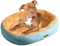 PETCUTE Super Weiches Haustierbett für Kleine/Mittel/Große/Extra große Hunde,Beruhigendes Hundebett,Waschbar und Atmungsaktiv Hundesofa mit rutschfeste Unterseite,Katzenkörbchen Welpenbett