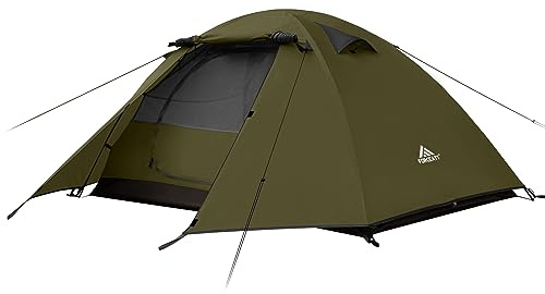 Forceatt Camping Tent, 2 Person Tent, Waterproof & Windproof. Lightweight Backpacking Tent, Easy Setup, Suitable for Outdoor and Hiking Traveling