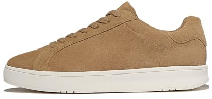 Fitflop Rally II - Sneaker da Uomo in Pelle Scamosciata, Colore Cammello, Taglia 40, Cammello, 42 EU