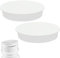 2 Pcs Lüftungsrohr Abdeckung für Muffenstopfen DN 100 en PVC, pour Un Diamètre Intérieur de 100 mm, Protection pour PVC Abdeckkappe Abwasserrohr Deckel Endkapp, Rohrstopfen Rohrverschlussstopfen