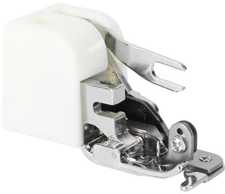 SHINEOFI Piedino Tagliacuci Laterale per Macchine da Cucire Gambo Accessorio per Taglio e Rifinitura Tessuto Compatibile con Tutti i Modelli Low Shank Come Singer Babylock Viking e Altri