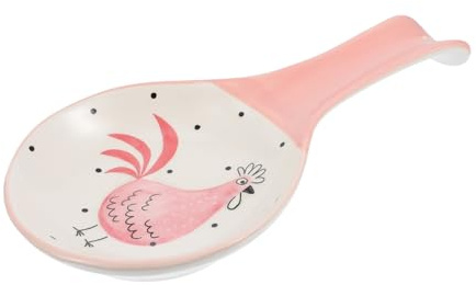 Cabilock Reposa Cucharas de Cerámica Soporte Creativo para Cocina Portacucharas para Guardar Utensilios Estante