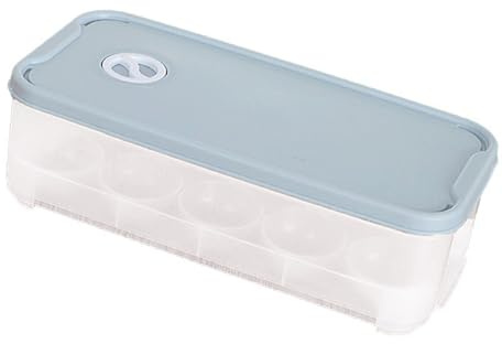 Cocoarm Scatola per Uova Contenitore per Uova in Plastica Portauova per Frigorifero Addensato con Scomparti Individuali Isolamento Dagli Odori Custodia da 160 G per Frigorifero Ristorante Uso
