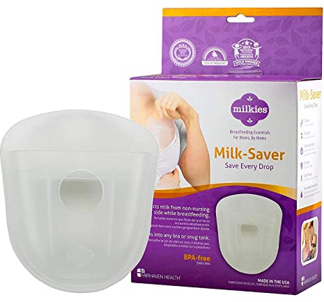 Milkies Milk-Saver Breast Milk Collector Storage BPA Free