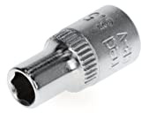 GEDORE red Socket, 1/4 6.3 mm drive, hexagonal, 5.5 mm AF, Tool, R41005503, steel