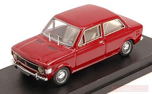 Scale Modell KOMPATIBEL MIT FIAT 128 2 Porte 1969 Amaranto 1:43 RIO RI4161-2