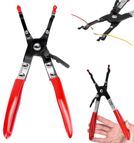 Pince à Souder, Pince de Soudage Automobile, Outil de Serrage de Fil, Pince à Souder pour Voiture, Pince Aide a La Soudure pour la Réparation de L'entretien Automobile