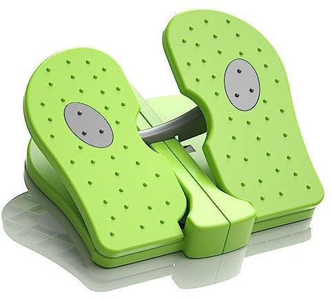 Fuß-Stepper-Maschine, Verstärkter Nylon-Mini-Stepper-Trainer, Leiser, Zusammenklappbarer Bein-Workout-Trainer Unter Dem Schreibtisch (Einheitliche Größe)