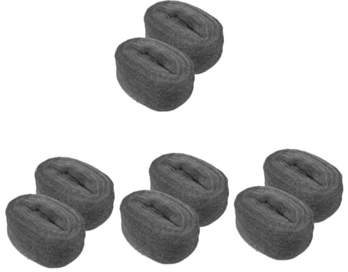 GLEAVI 8pièces Laine Acier Réutilisable De Nettoyage Maille Flexible Pour Métaux Pour Fissures Et Espaces Étroits