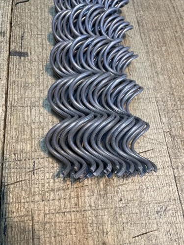 50x Gabion Spirals Helicoils connectors for Wire Mesh Baskets 100cm Long 4mm Diameter, 50mm coil spacing
