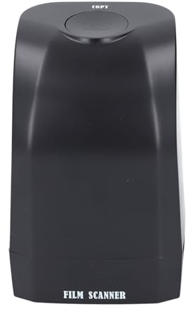 Cryfokt Digital Filmskanner 8MP USB-filmskanningsenhet för 35 Mm Färg Negativa Filmer Svartvita Diabilder, Enkel Användning för Hemanvändare