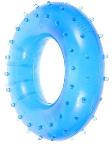 DEARMAMY Anneau de Préhension en Caoutchouc Flexible 50 Kg Entraîneur D'avant-Bras Compact et Portable pour Renforcement Doigts, Exercice Musculation Main, Équipement Couleur Aléatoire