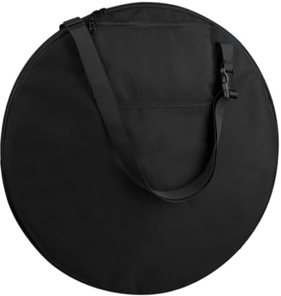 Custodia per spogliatoio, 57 x 57 cm, con struttura rotonda, resistente, da viaggio, strumento per il trasporto, attrezzatura da campeggio per spiaggia ed escursionismo