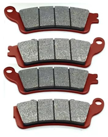 pastiglia freno moto Per Goldwing 1800 2001-2017 Pastiglie Freno In Materiale Ceramico Sostituisci Kit Anteriore Posteriore Ad Alto Attrito(FA261 Front X2 PAIR)