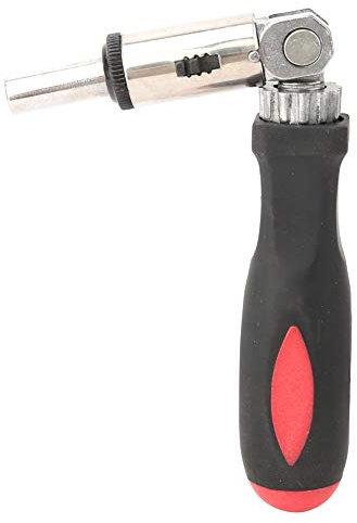 Kadimendium Cacciavite a Cricchetto Multifunzione Cacciavite a Cricchetto in Acciaio Regolabile Ad Angoli di 180° Cacciavite Ad Angoli Regolabili