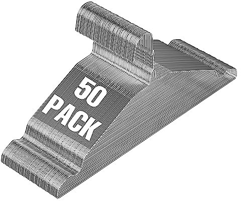 SPECILITE Kleiderbügel aus Metall, 50 Stück Drahtbügel, 42cm Ultradünner Rutschfester Metallbügel, für Standardgröße Anzüge, Hemden, Hosen, Röcke