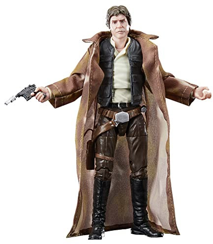 Star Wars Hasbro Wars The Black Series Han Solo, Wars: Return of Jedi 6-Inch Action Figures, F7072, Multicolor