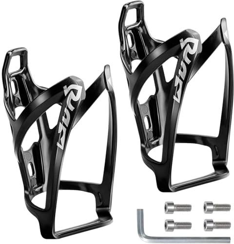 Rarapop Lot de 2 Porte-Bouteilles de vélo - Ultra-léger (35 g) - Compatible VTT et vélo de Route