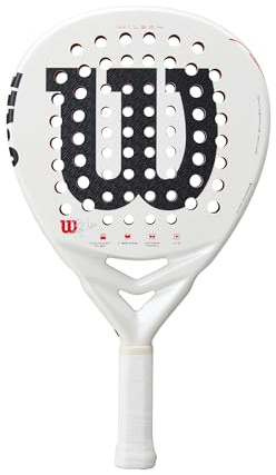 Wilson Pala de Pádel Bela LS V3, Manejo sin Esfuerzo, Cómodo Agarre, Potencia Mejorada, Control preciso, Punto Dulce ampliado, Efecto dinámico, Tamaño: 2