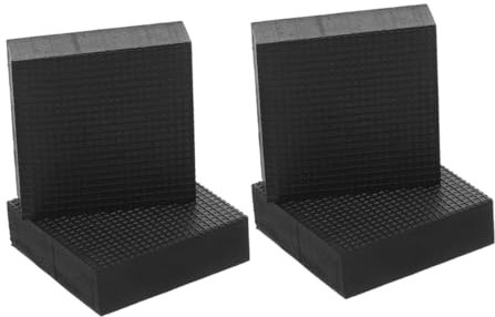 UPKOCH 4pezzi Tappetini in Gomma per Vasi da Drenaggio per Bonsai Protezione per Superfici Mobili Evitano Fuoriuscita Buona Ventilazione per Piante